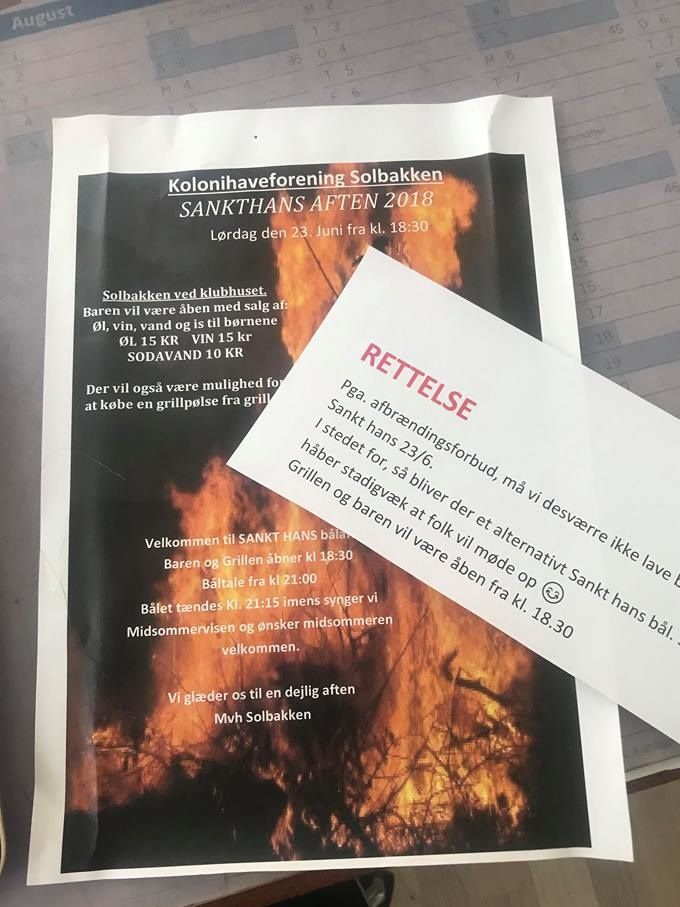 Sankt hans 2018.