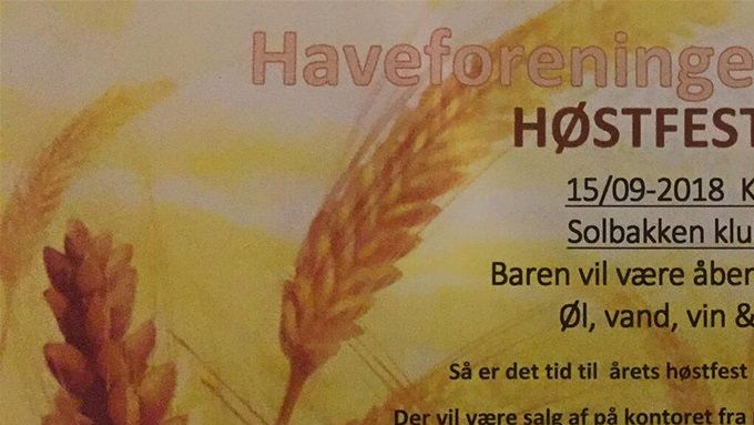Høstfest 2018